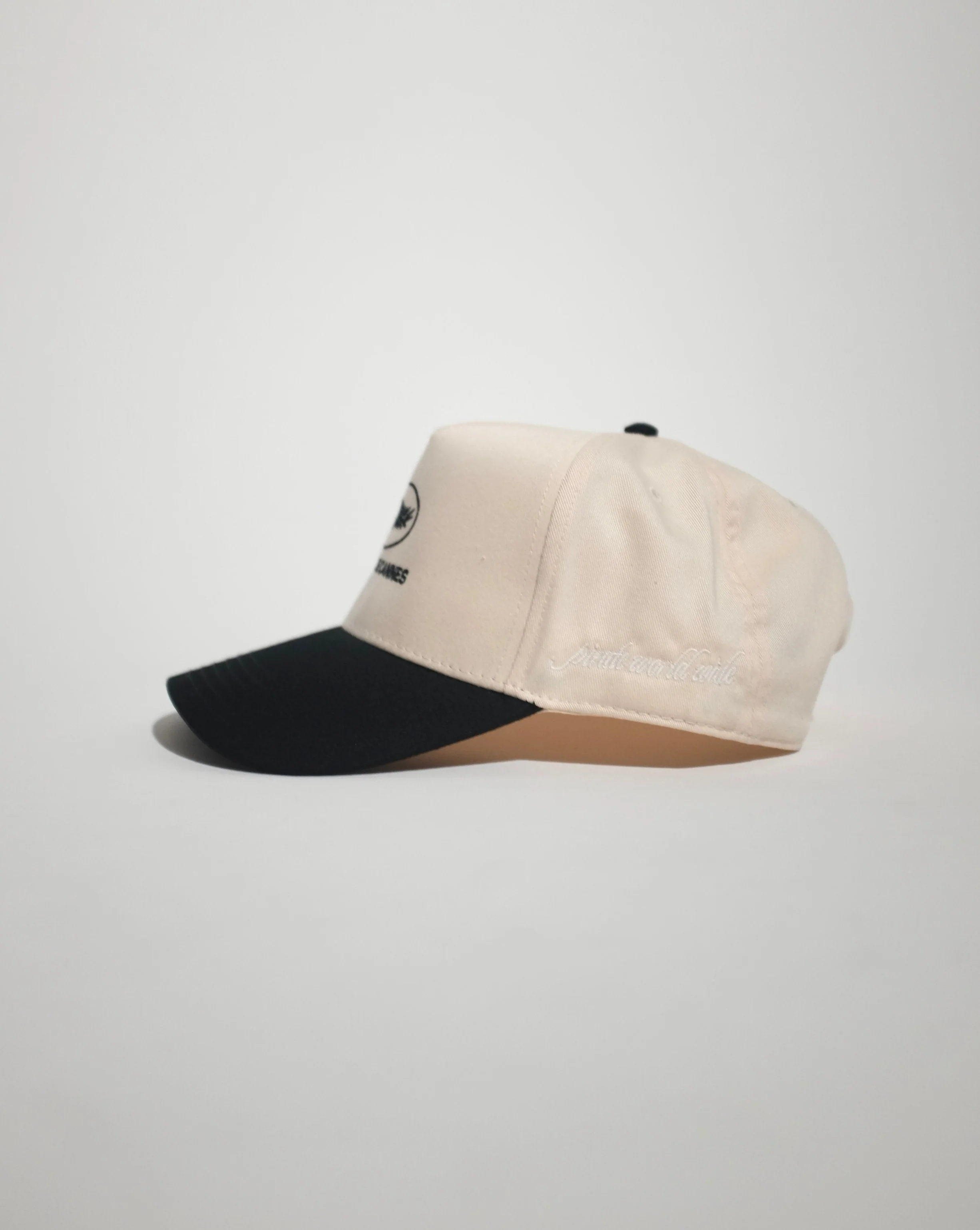 Pirate Cannoli Cream Cannes Hat (Cream/Black) - Image 3