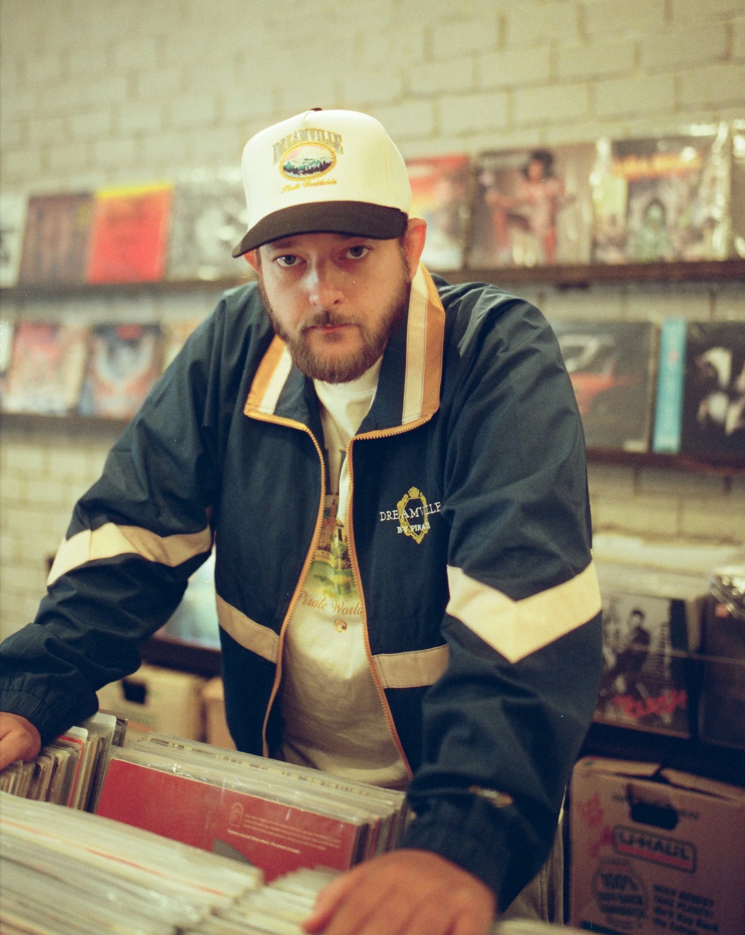 Dreamville by Pirate, Dreamville World Hat (Cream/Black) - Image 4