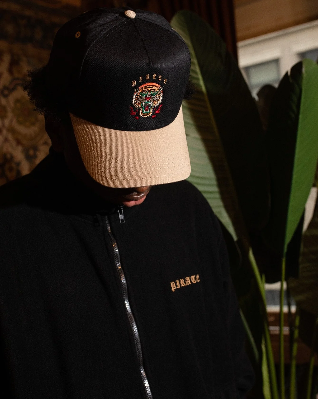 Pirate Animal Instinct Hat (Black/Khaki) - Image 4