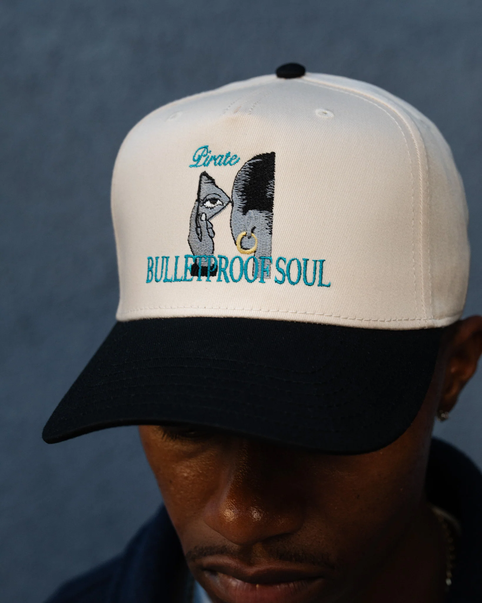 Pirate Bulletproof Soul Hat (Cream/Black) - Image 7