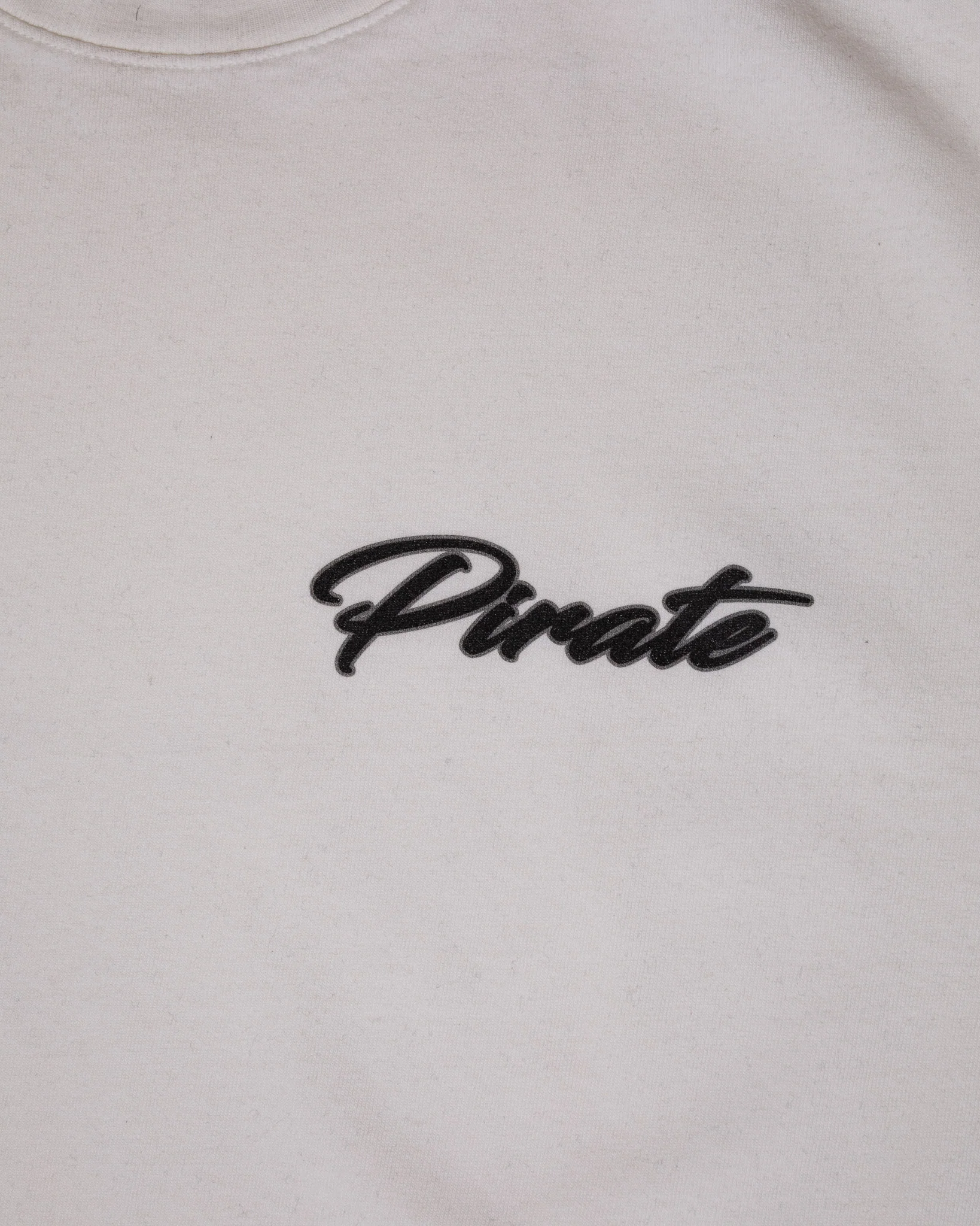 Pirate Cursive Tee (Off White) - Image 3