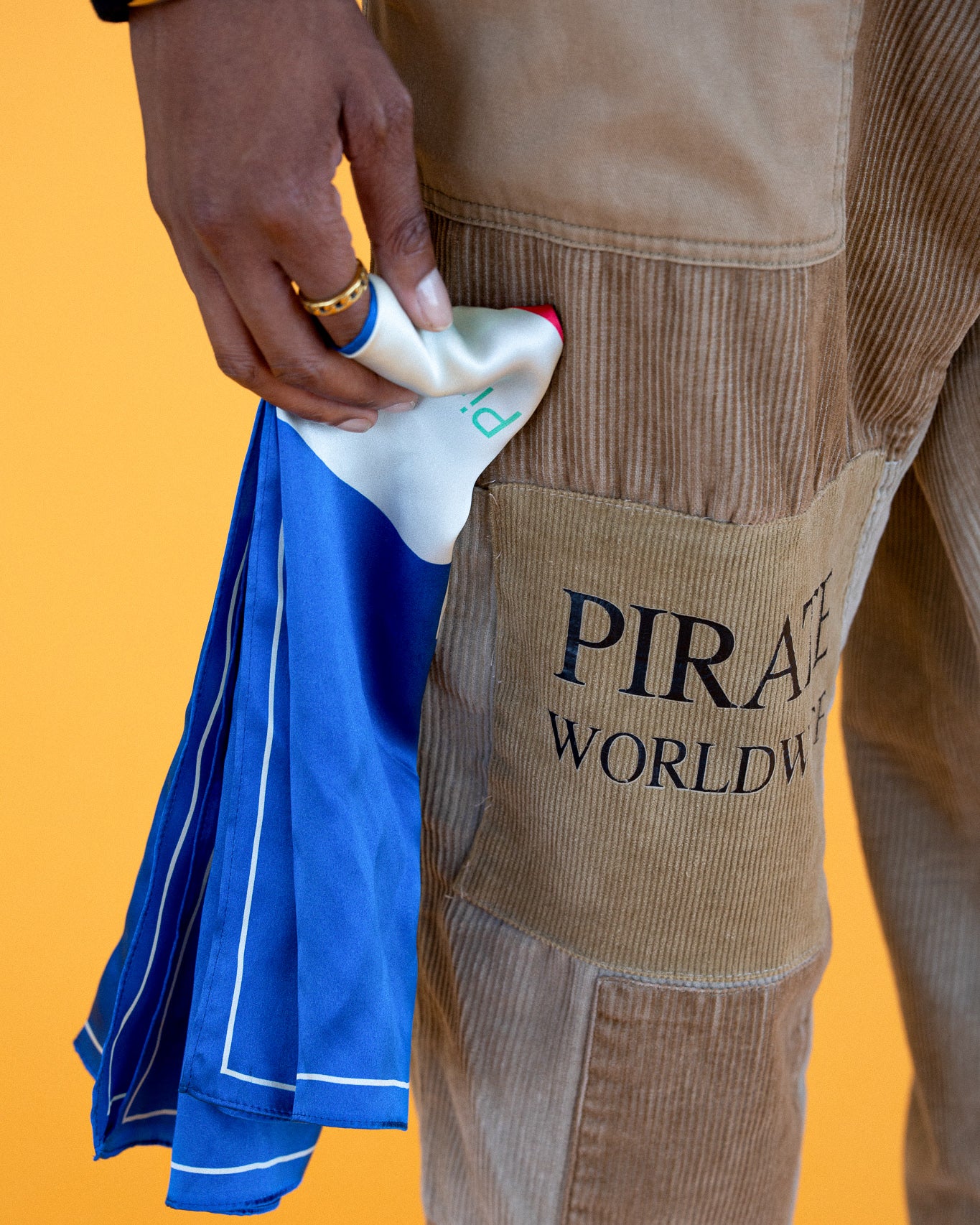 Pirate Design Haus Silk Bandana - Image 4