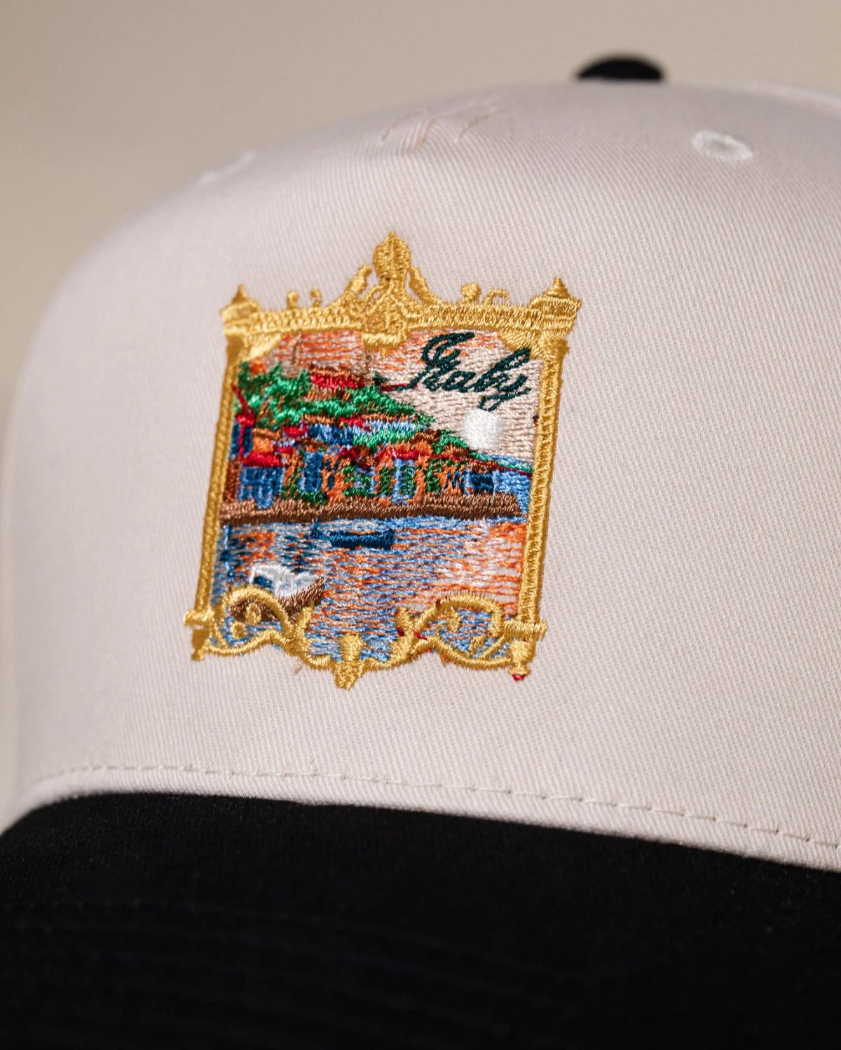 Pirate Italy Hat (Cream/Black) - Image 3