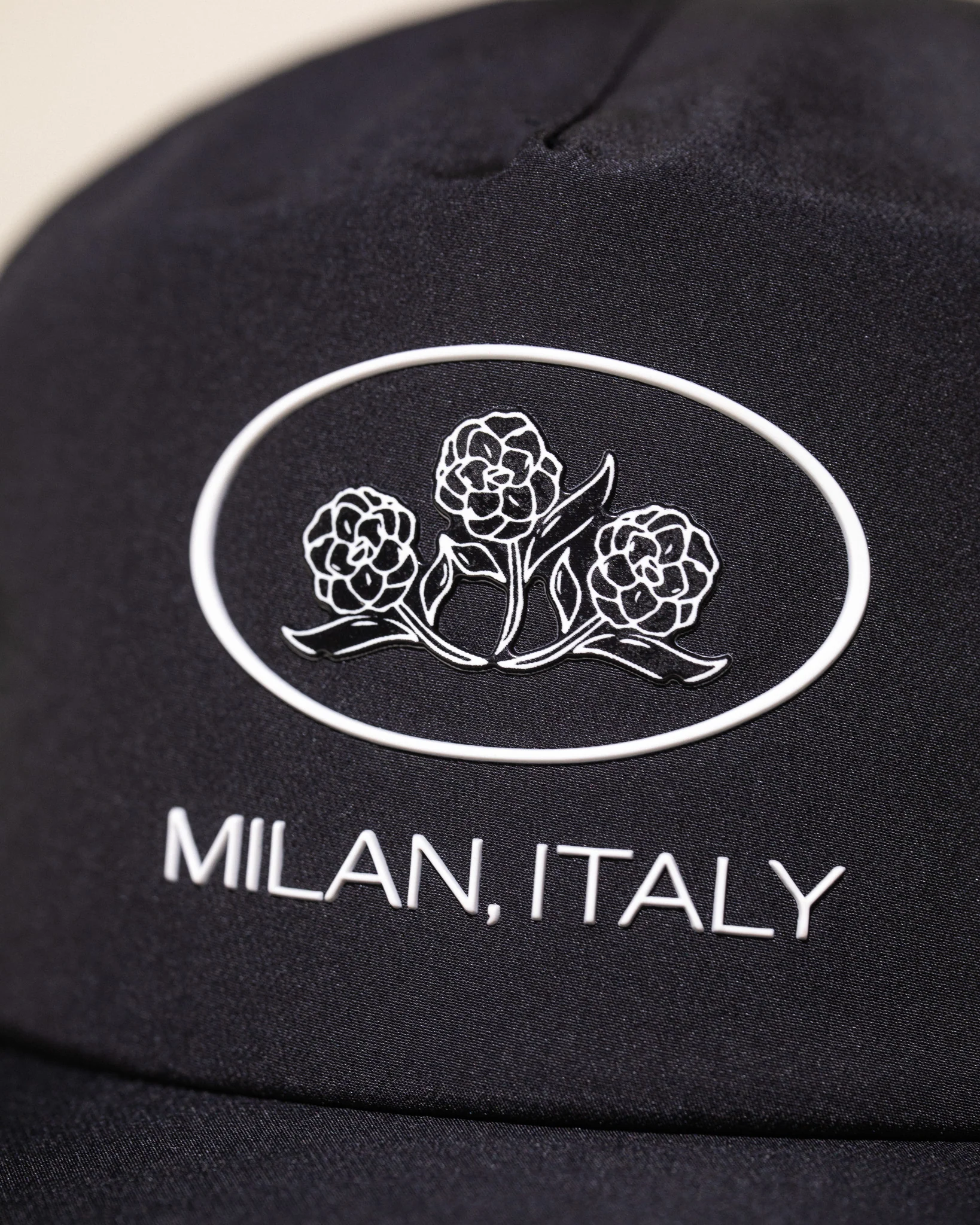 Pirate Milan, Italy Nylon Hat (Pirate Black) - Image 6