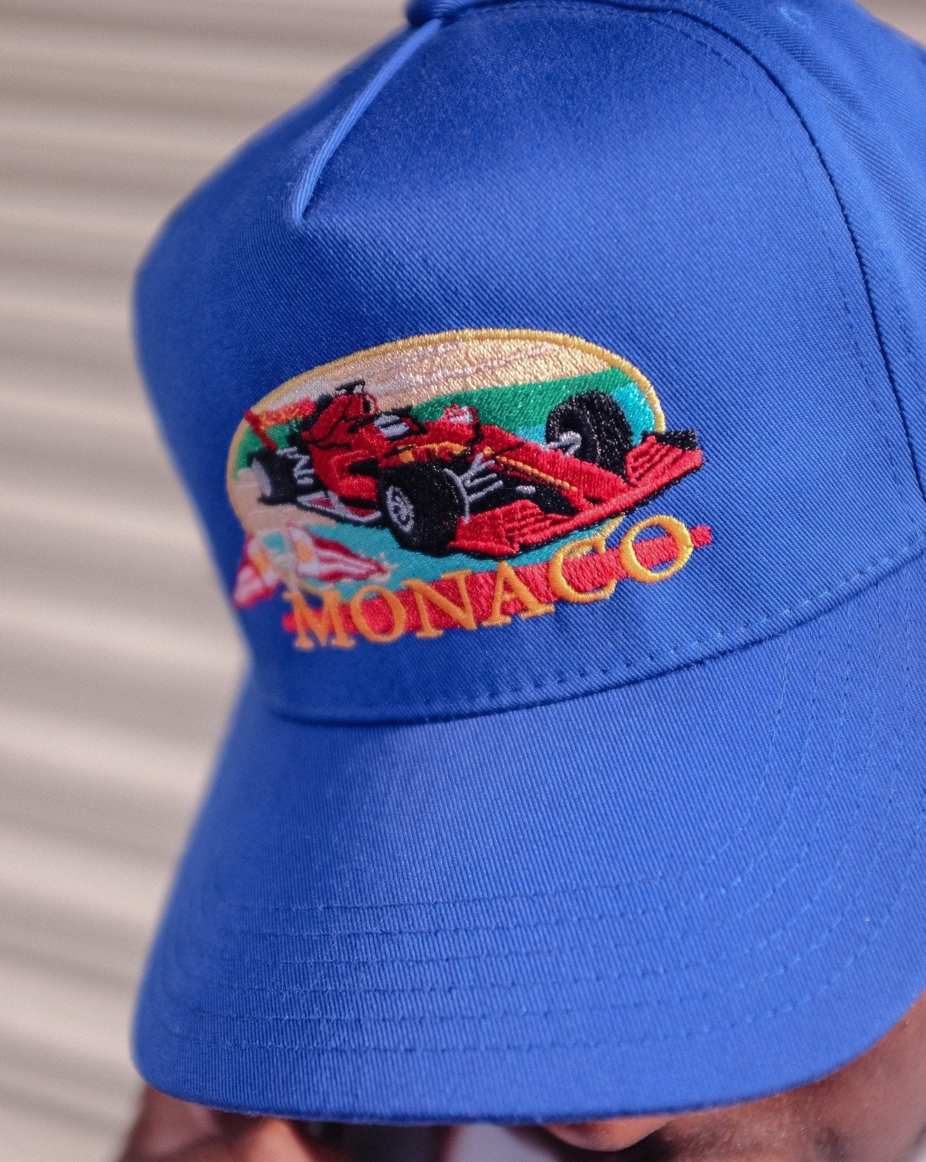 Pirate Monaco Racing Hat (Ocean Blue) - Image 3