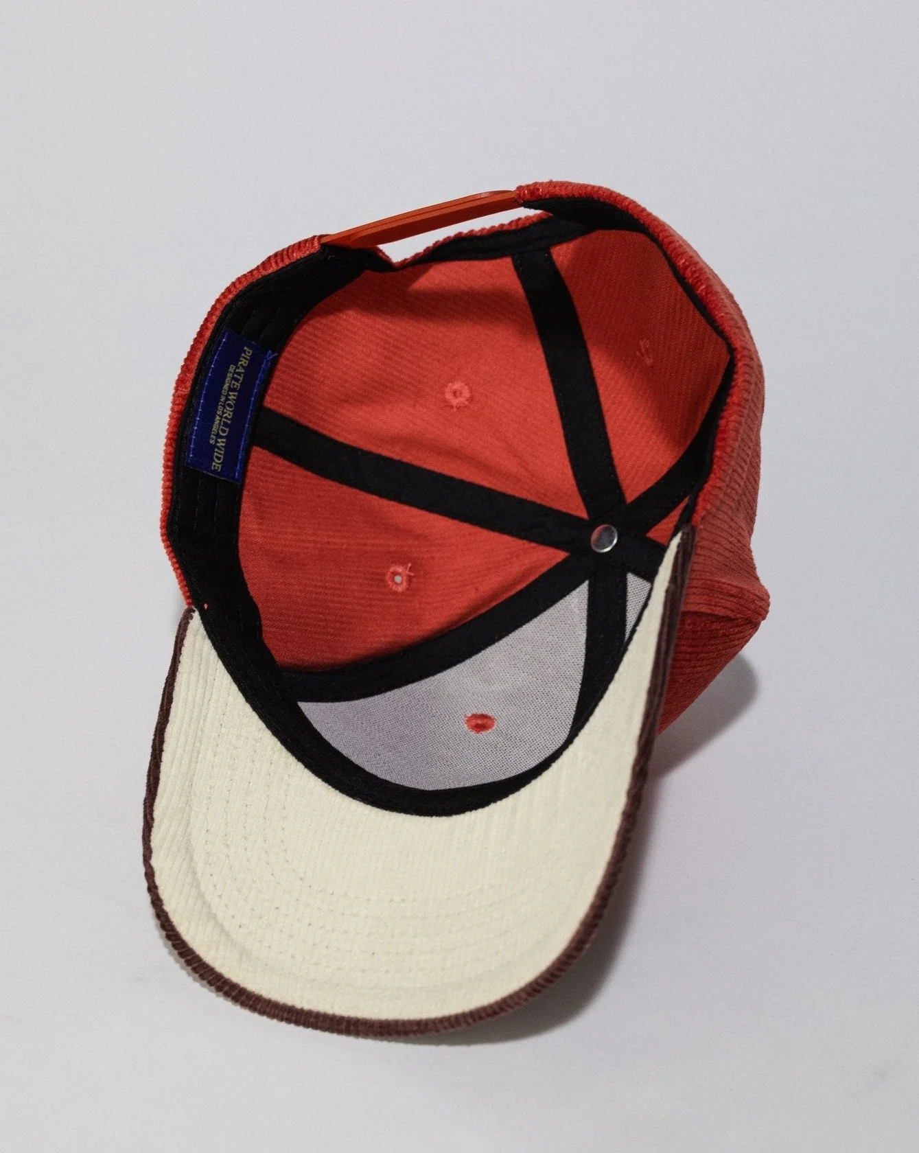 Pirate Racing Roulette Corduroy Hat (Clay/Wood) - Image 3