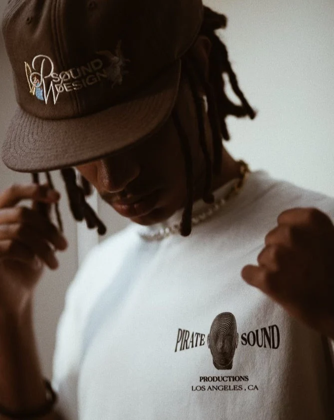 Pirate Sound Productions Tee (Off White .WAV Edition) - Image 3