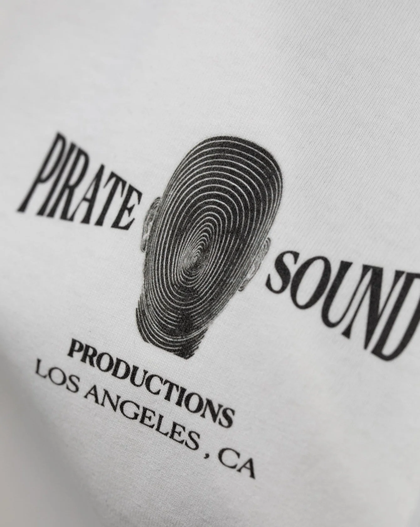 Pirate Sound Productions Tee (Off White .WAV Edition) - Image 4